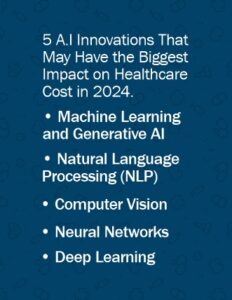 5 AI Healthcare Innovations